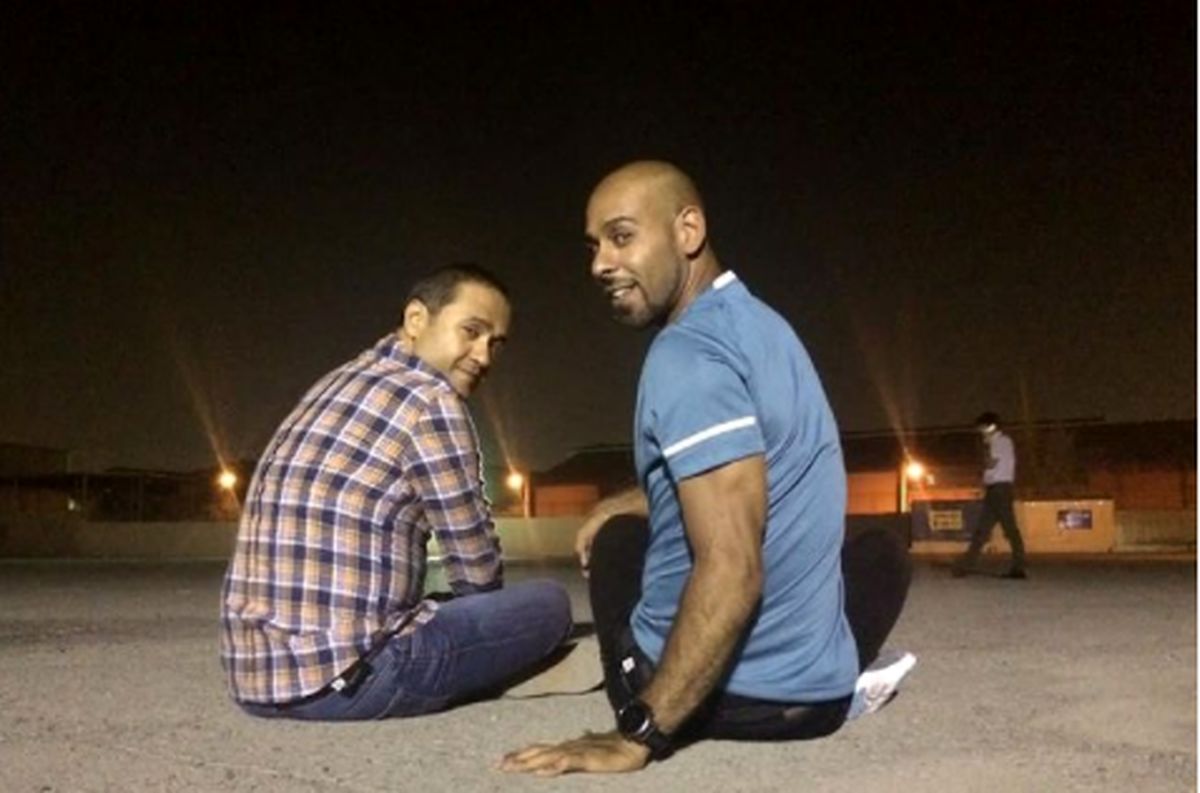 پیام غمبار رامبد جوان برای درگذشت ارشا اقدسی رامبد جوان و ارشا اقدسی