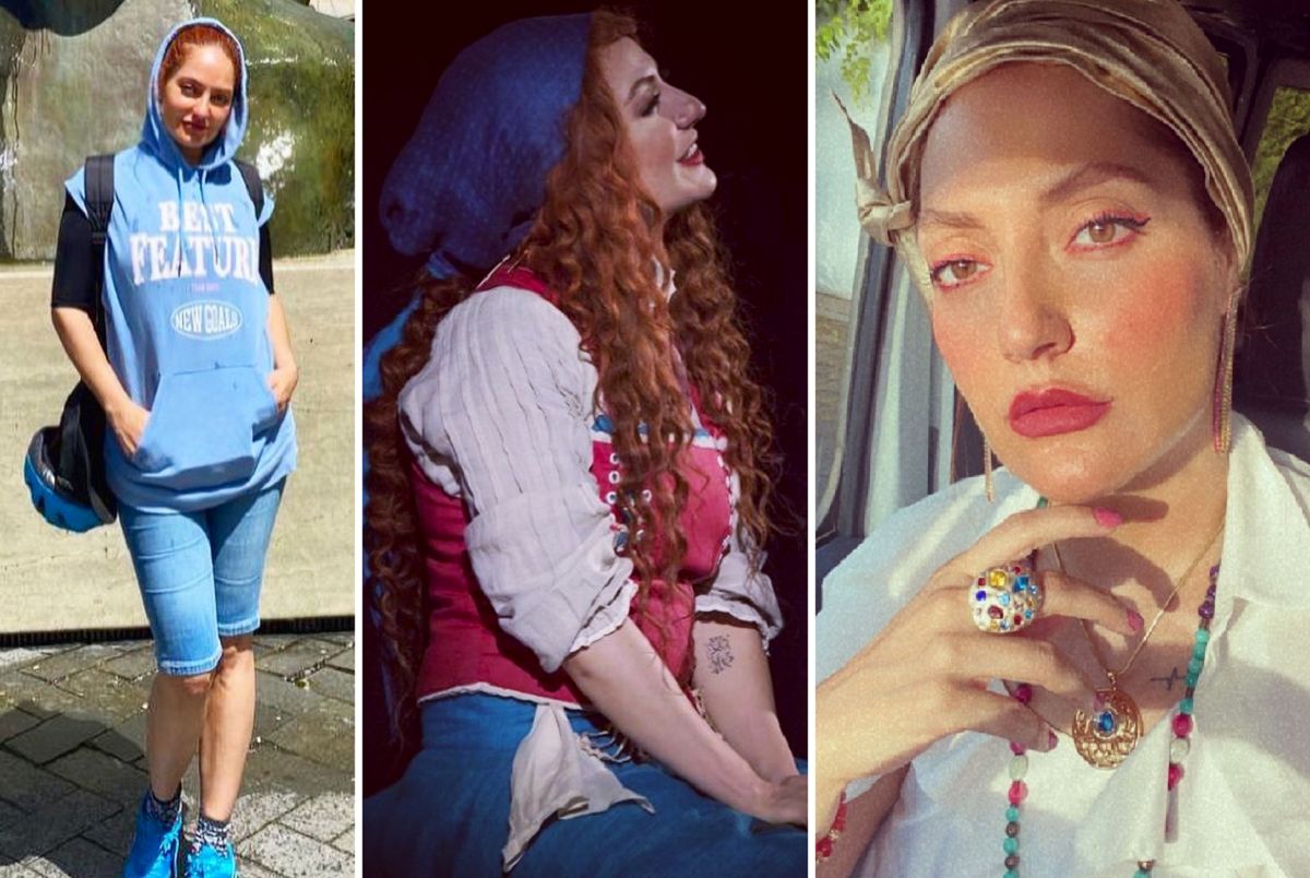 استایل ورزشی مهناز افشار با شلوار تنگ آبی + عکس استایل ورزشی مهناز افشار با شلوار تنگ آبی + عکس