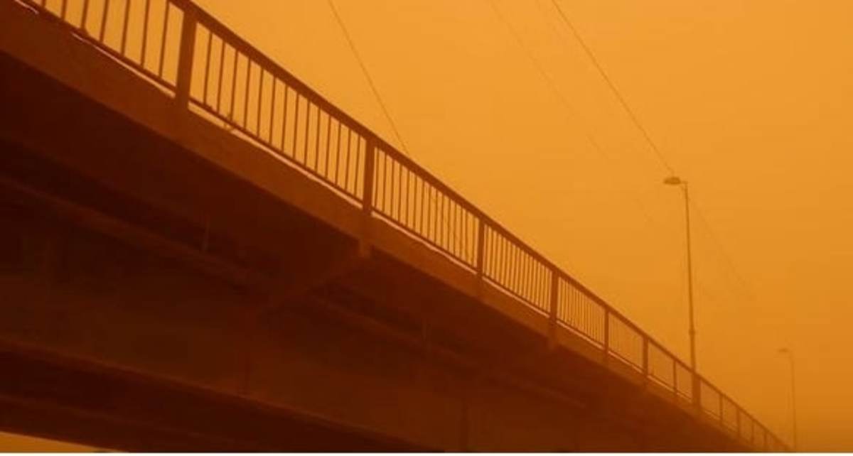 طوفان گرد و غبار و گرم شدن هوا خاورمیانه را غیر قابل سکونت خواهد کرد طوفان گرد و غبار و گرم شدن هوا خاورمیانه را غیر قابل سکونت خواهد کرد