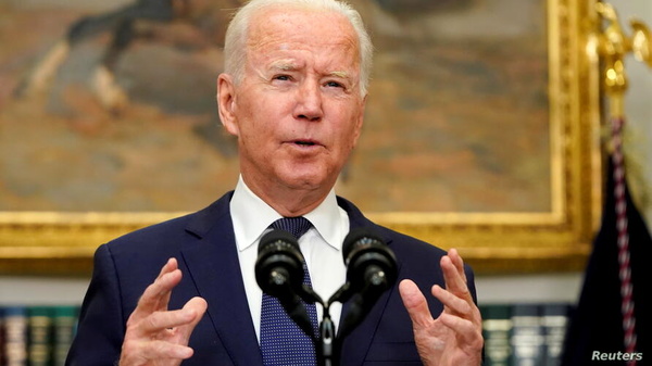 بایدن: آمریکا منطقه را ترک نخواهد کرد تا روسیه، چین، یا ایران خلا به وجود آمده را پر کنند بایدن: آمریکا منطقه را ترک نخواهد کرد تا روسیه، چین، یا ایران خلا به وجود آمده را پر کنند