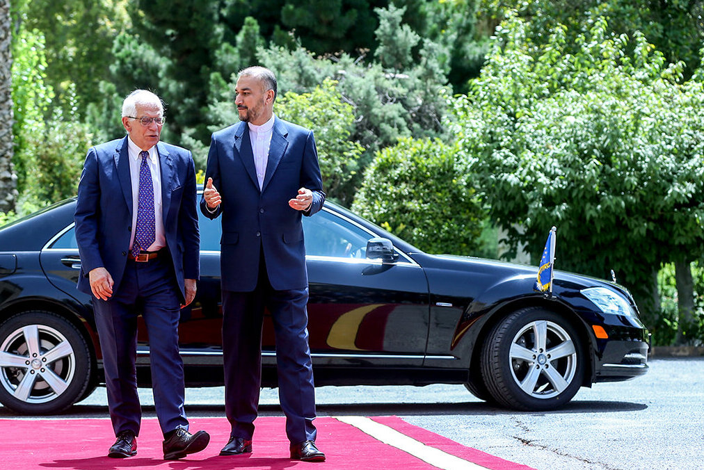 اگر اتحادیه اروپا در جهت ترغیب آشوبگران و تروریستها اقدام سیاسی شتابزده انجام دهد، پاسخ متقابل میدهیم اگر اتحادیه اروپا در جهت ترغیب آشوبگران و تروریستها اقدام سیاسی شتابزده انجام دهد، پاسخ متقابل میدهیم