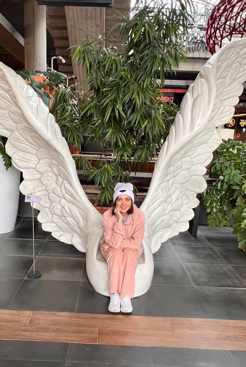 عکس باورنکردنی فرشته شدن بهنوش طباطبایی عکس باورنکردنی فرشته شدن بهنوش طباطبایی