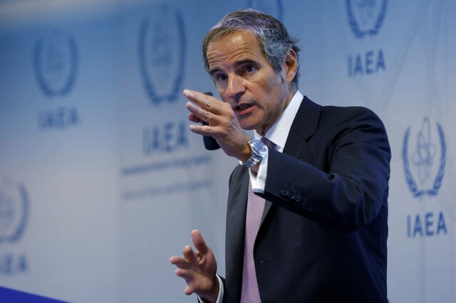 رافائل گروسی:ایران به غنیسازی اورانیوم در سطوح بالا ادامه میدهد رافائل گروسی:ایران به غنیسازی اورانیوم در سطوح بالا ادامه میدهد