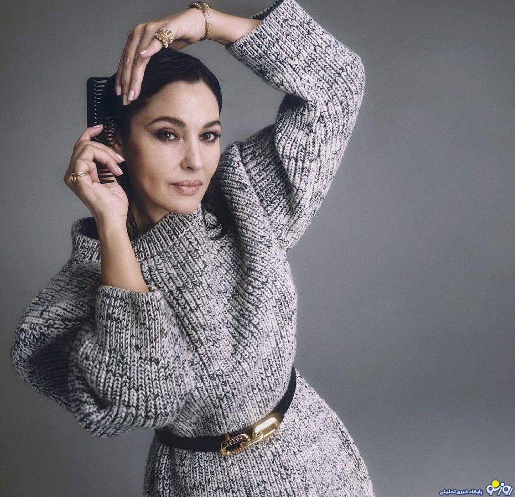 مونیکا بلوچی با استایل جدیدش دلها را برد/عکس مونیکا بلوچی با استایل جدیدش دلها را برد/عکس