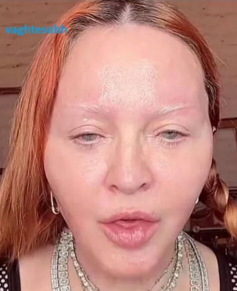 چهره ترسناک مدونا خبرساز شد! چهره ترسناک مدونا خبرساز شد!