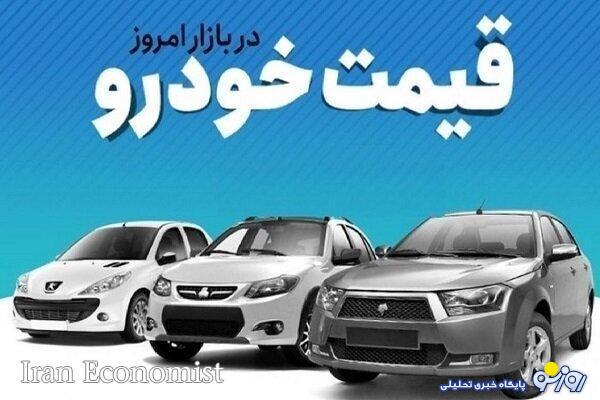 قیمت خودرو امروز ۲۷ دی ۱۴۰۳/ لاماری ایما در آستانه ۲ میلیارد تومان قرار گرفت + جدول قیمت خودرو امروز ۲۷ دی ۱۴۰۳/ لاماری ایما در آستانه ۲ میلیارد تومان قرار گرفت + جدول