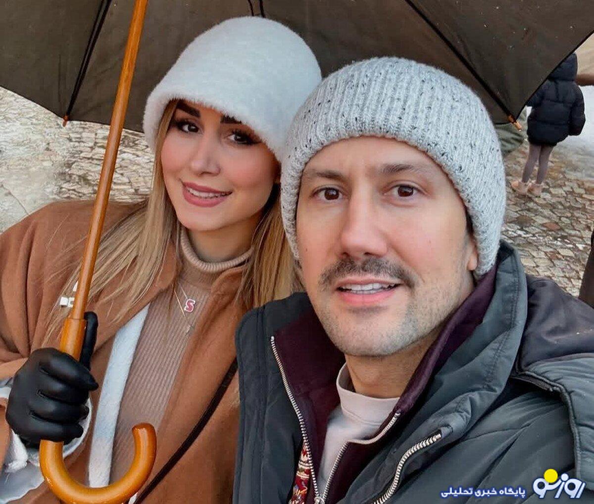 عاشقانه تازه شاهرخ استخری و همسرش در روز زن عاشقانه تازه شاهرخ استخری و همسرش در روز زن