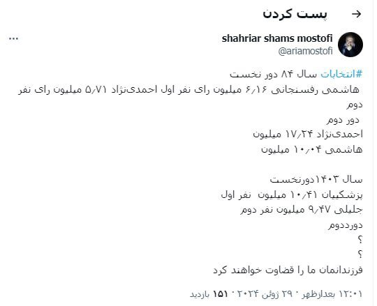 کنایه هشدارآمیز درباره شباهت احمدینژاد و جلیلی