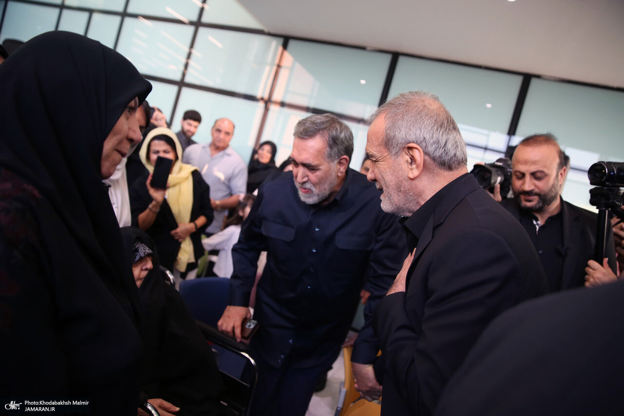 ابراز ارادت پزشکیان به همسر آیتالله هاشمی