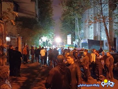 ریزش زمین در میدان چیذر تهران / خانه ها تخلیه شدند ریزش زمین در میدان چیذر تهران / خانه ها تخلیه شدند