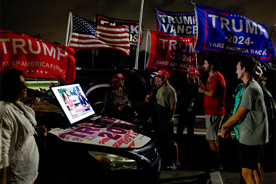 نیویورکتایمز: ترامپ ۹۱درصد احتمال پیروزی دارد