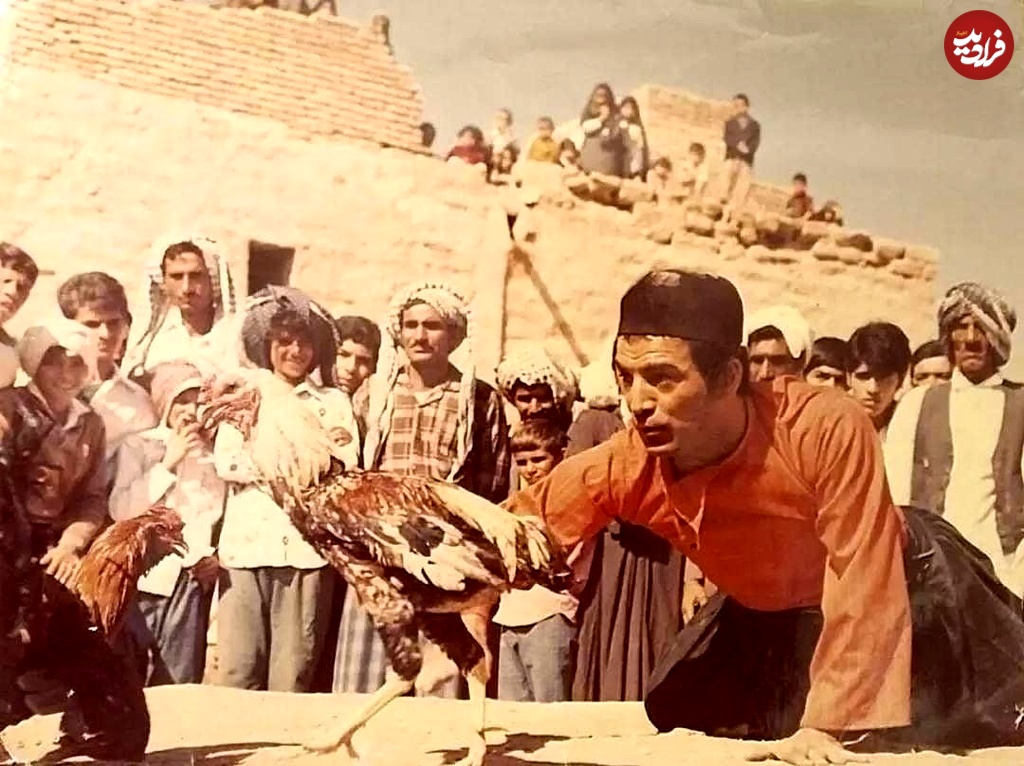 تصویری دیدهنشده از سعید راد در فیلم خروس