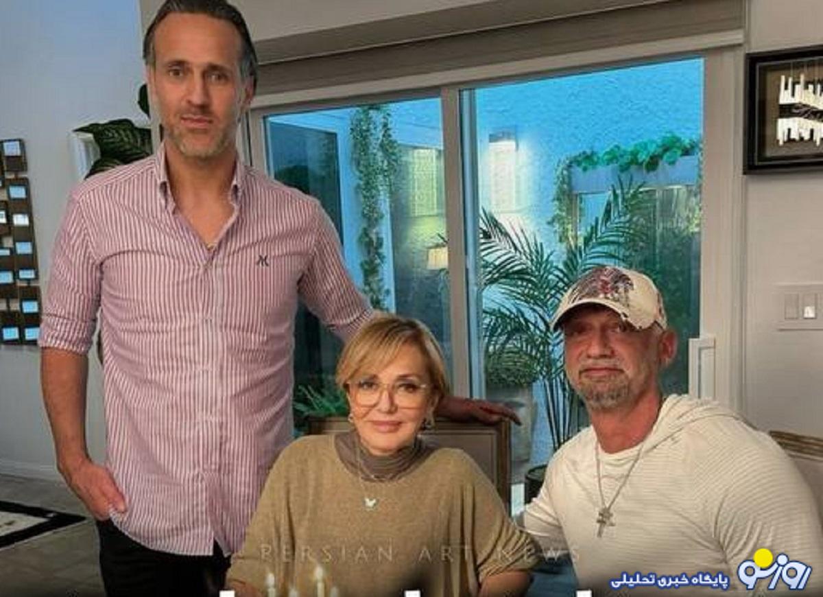 وایرال شدن عکس علی کریمی در آغوش گوگوش وایرال شدن عکس علی کریمی در آغوش گوگوش