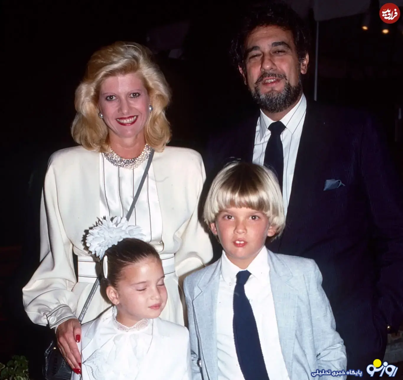 تصویری از ایوانکا ترامپ به همراه مادر و برادرش