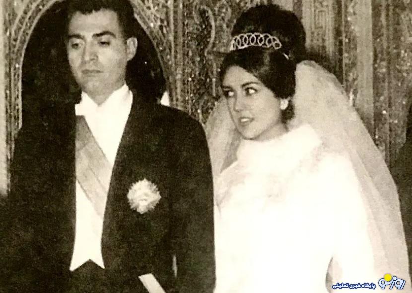 عکس عروسی محمودرضا پهلوی و مریم اقبال عکس عروسی محمودرضا پهلوی و مریم اقبال