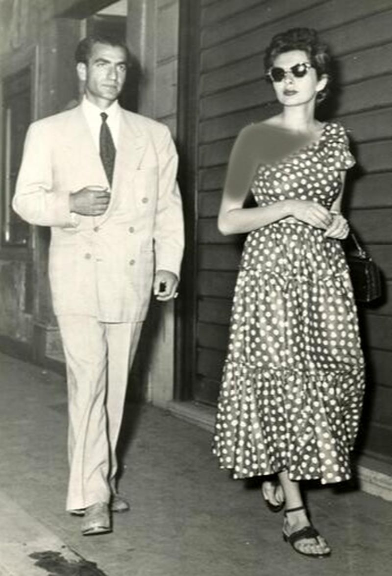 محمدرضا پهلوی و ثریا