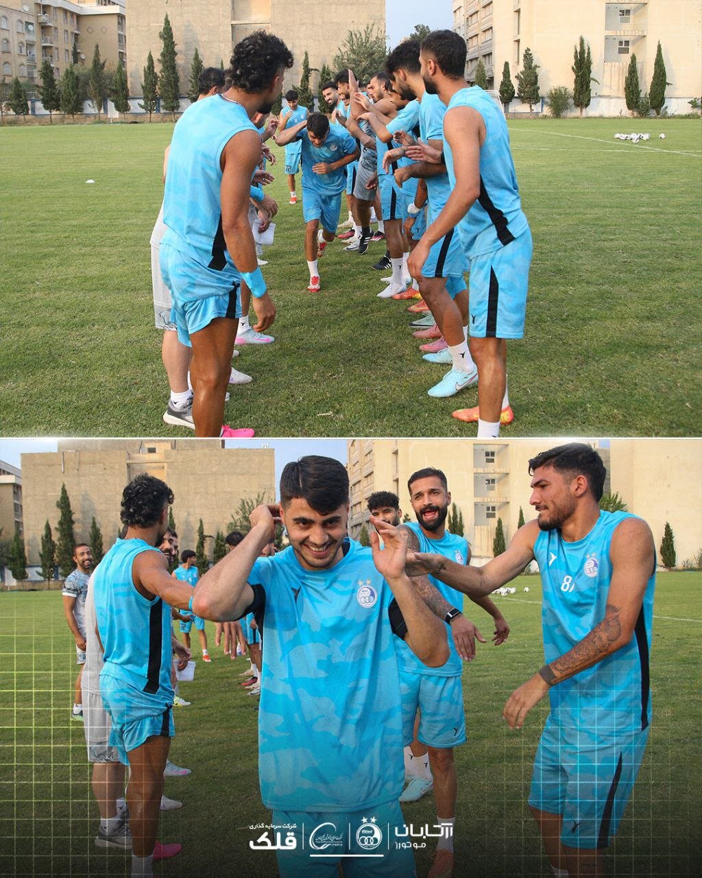 عکس| مهاجم جدید استقلالی‌ها حسابی کتک خورد!