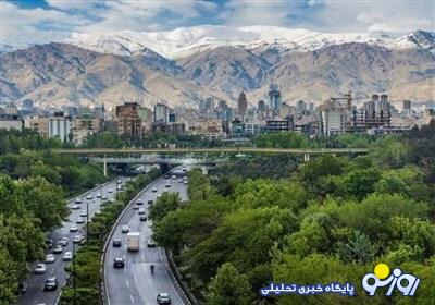 هوای تهران در وضعیت قابل قبول هوای تهران در وضعیت قابل قبول
