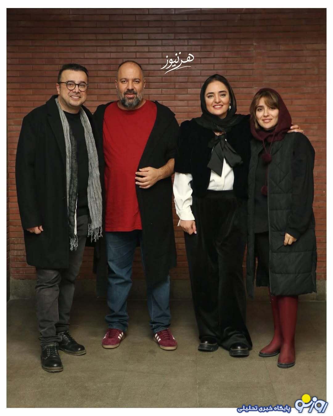 زوجهای مشهور سینمای ایران در یک قاب دستهجمعی زوجهای مشهور سینمای ایران در یک قاب دستهجمعی