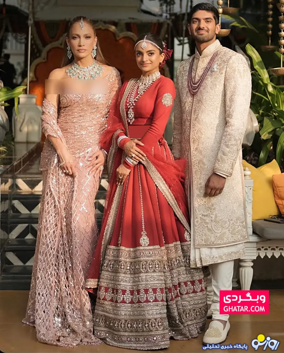 جنیفر لوپز در لباس سنتی هندی! جنیفر لوپز در لباس سنتی هندی!